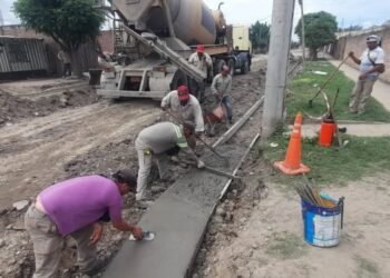 Siguen los trabajos de infraestructura en Orán