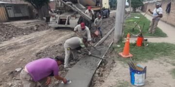 Siguen los trabajos de infraestructura en Orán
