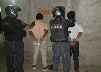 Detenidos por robo con arma de fuego 