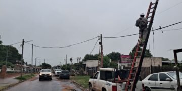 Colonia Santa Rosa: Edesa sigue con los trabajos de reparación