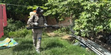 Bloqueo por caso sospechoso de dengue