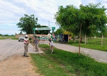 Limpieza y acondicionamiento del Parque de la Familia