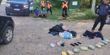 Cuatro detenidos por traficar marihuana