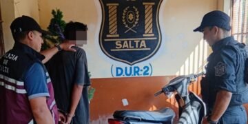 La policía recuperó una moto robada
