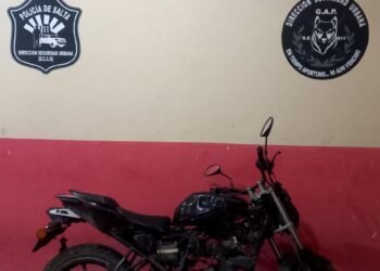 Seguridad Urbana recuperó una moto robada en Orán
