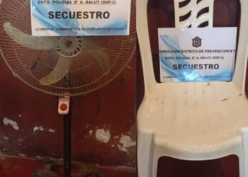 Policías recuperaron elementos robados de una vivienda