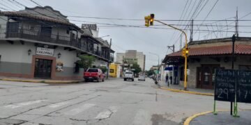 Semáforo sin funcionar