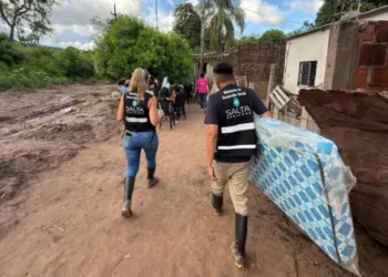 Más de 100 familias fueron asistidas por las intensas lluvias en distintos municipios