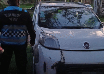 Seguridad Vial demoró a un hombre con un auto robado