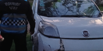 Seguridad Vial demoró a un hombre con un auto robado