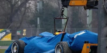 F1: El único debutante chocó en su primera prueba con Racing Bulls