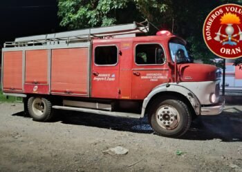 Principio de incendio en el Barrio 200 Viviendas