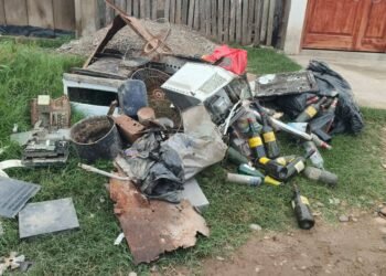 Descacharrado Masivo: Se levantaron 153 toneladas de cacharros