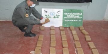 Los detuvieron traficando 25 kilos de pasta base