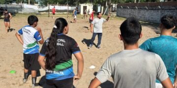 Realizaron pruebas para el Seleccionado Provincial de Beach Handball