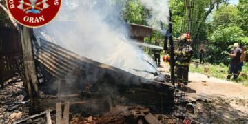 Se incendió otra vivienda en el Barrio 4 de Junio