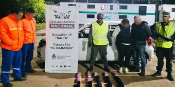 Extraen 17 kilos de cocaína del tanque de combustible de un automóvil