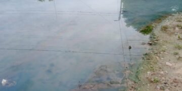 Importante pérdida de líquidos cloacales en el Barrio Taranto