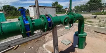 Nuevo pozo de agua en Hipólito Yrigoyen