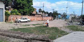 Reforman la Plaza Yrigoyen para ubicación de los puesteros