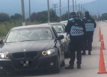 La Vial detectó 169 conductores alcoholizados el fin de semana