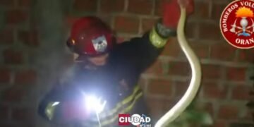 Bomberos Voluntarios capturaron y liberaron una víbora cascabel