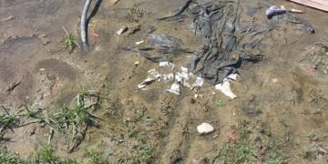 Vecinos denuncian el mal estado de un pozo de agua