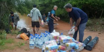 Asisten a los municipios afectados por las lluvias
