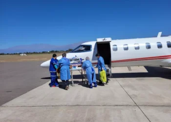 Bebe cayó de la moto y sufrió fractura de cráneo