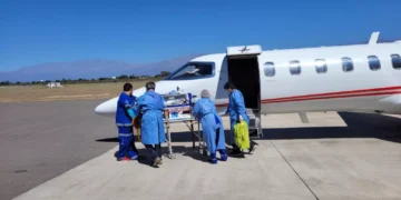 Bebe cayó de la moto y sufrió fractura de cráneo