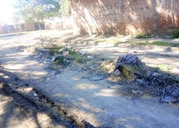 Foto denuncia de los vecinos