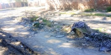 Foto denuncia de los vecinos