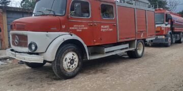 Principio de incendio en una vivienda