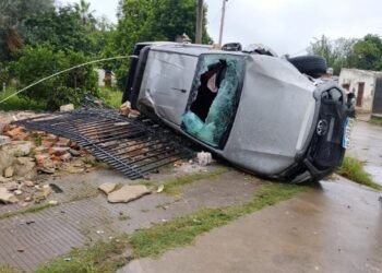 Persecución, vuelco y droga?