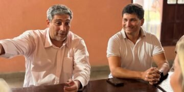 El Ministro Mimessi y Baltasar Lara visitaron el Hogar del Padre Diego