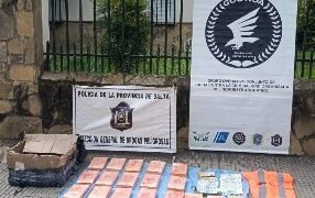 La Policía secuestró más de 260 mil dosis de cocaína en Orán