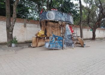 Vecinos piden que retiren del complejo las estructuras de las comparsas