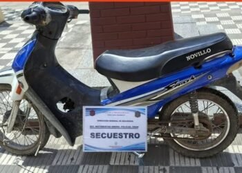 La policía recuperó en Orán una moto robada