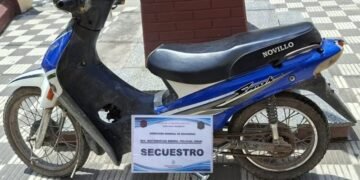 La policía recuperó en Orán una moto robada