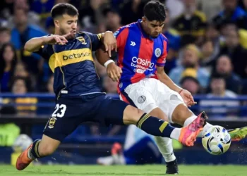 Boca empató con San Lorenzo y se fue silbado de la Bombonera