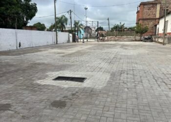 Está listo el playón para los puesteros en el Mercado de Abasto