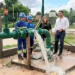 Avanza la obra del nuevo pozo de agua en Hipólito Yrigoyen