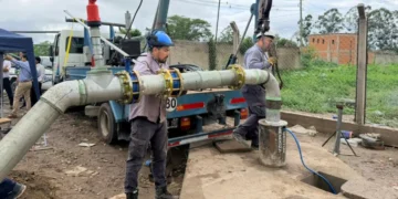 El pozo de agua del B° 4 de Junio beneficiará a 5 mil vecinos