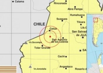 Temblor en Salta