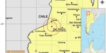 Temblor en Salta
