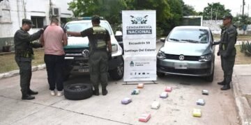 Escanearon un auto y descubrieron más de 11 kilos de cocaína