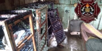 Incendio estructural en el Barrio Taranto