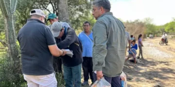 Más de 100 familias asistidas en Rivadavia Banda Sur