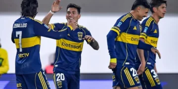 Boca goleó a Defensa y Justicia y se clasificó a los playoffs