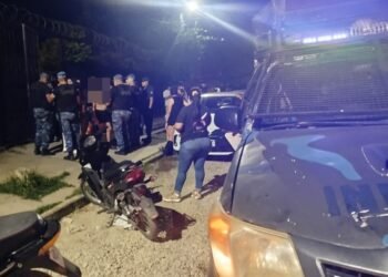 Infantería clausuró una fiesta clandestina en Orán